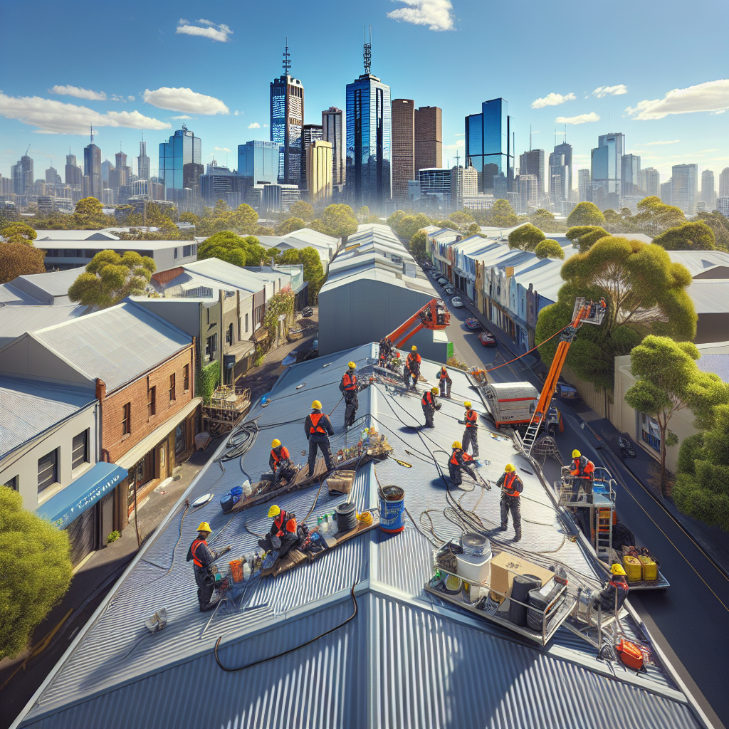 metal roof restoration for businesses Melbourne