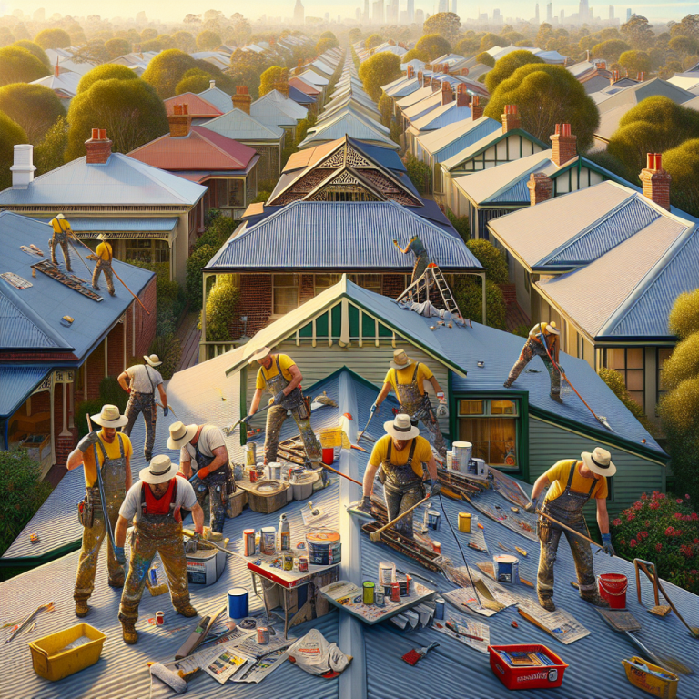 roof painting services Melbourne VIC